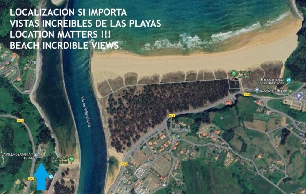 La Villademaria 2 Bloque Apartamento Playa Beach Puntal Villaviciosa  Bagian luar foto